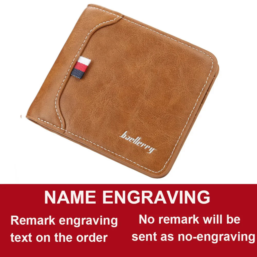 2021 Men’s Wallet – Customized PU Leather Card Holder
