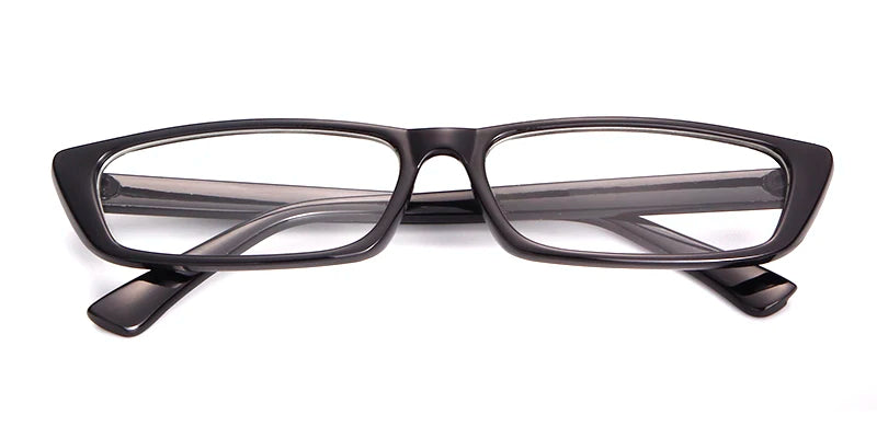 Vintage Narrow Rectangle Small Women Sunglasses Ocean Lens