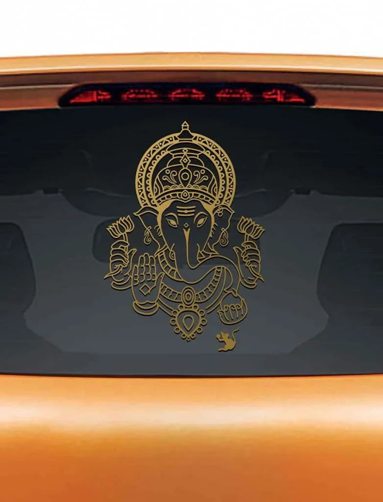 40*57cm Ganesha Face Head Decal Vinyl Murals Art