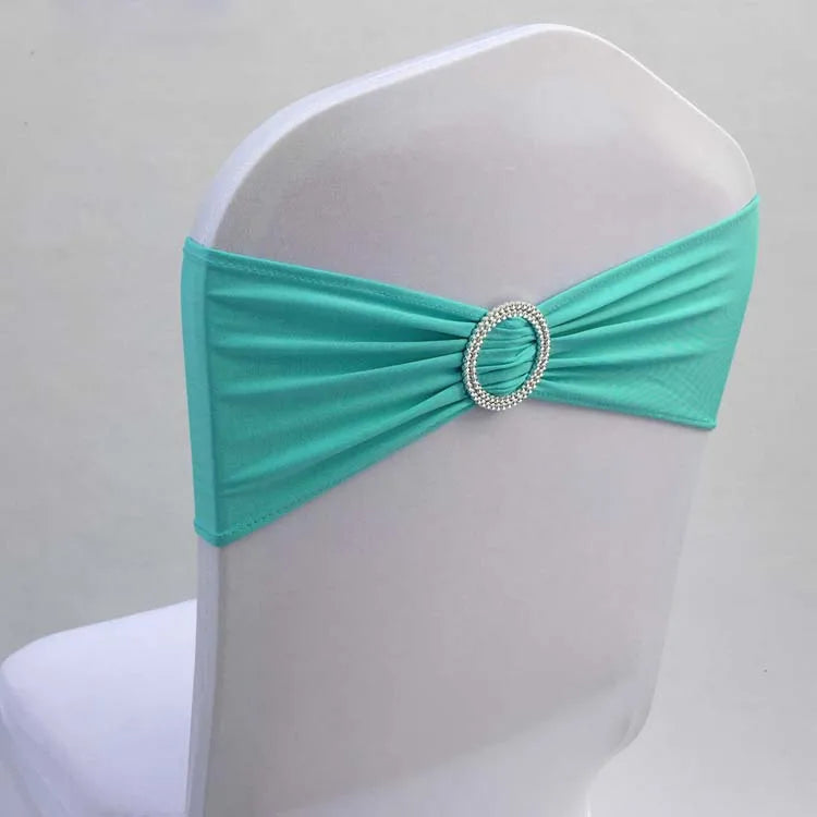 10pcs 50pcs Stretch Spandex Chair Sash Band With
