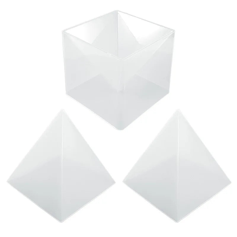15Cm Large Pyramid Silicone Mold with Fixed Frame