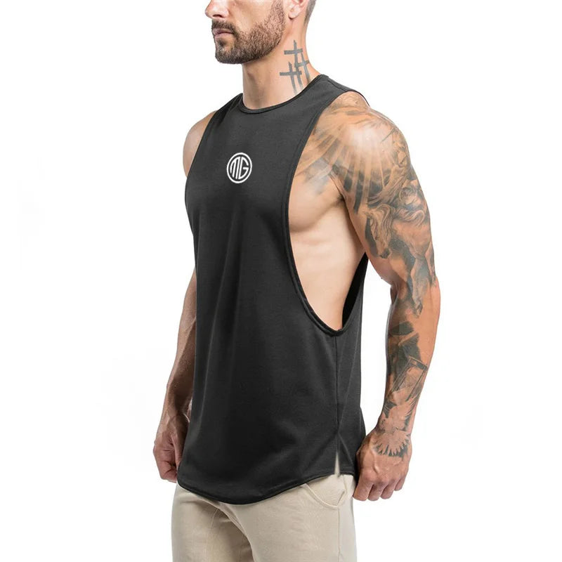 Mens Fitness Tank Tops Gym Clothing Bodybuilding Workout