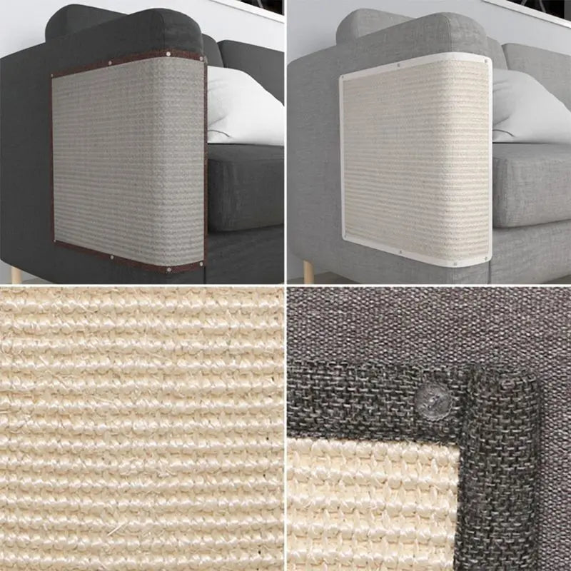 Sofa Side Protection Mat Couch Cat Scratch Pad