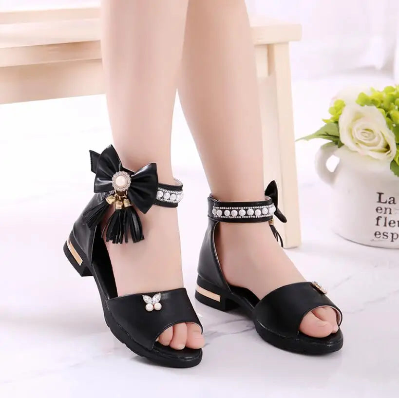 Kids Bow Sandals Children Girls Summer Cute Sandals