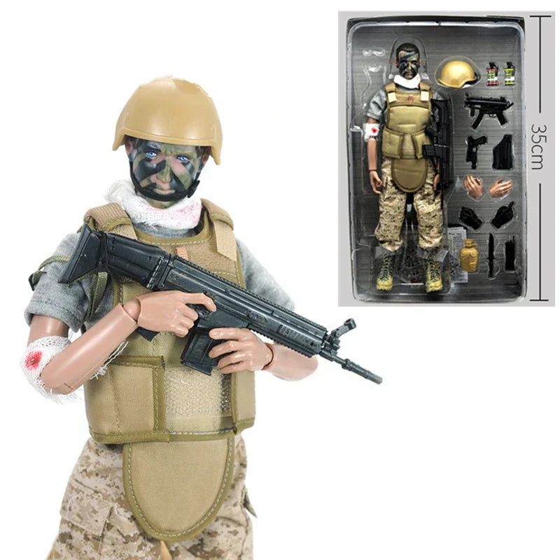 1/6 Special Forces Soldiers BJD Military Army Man