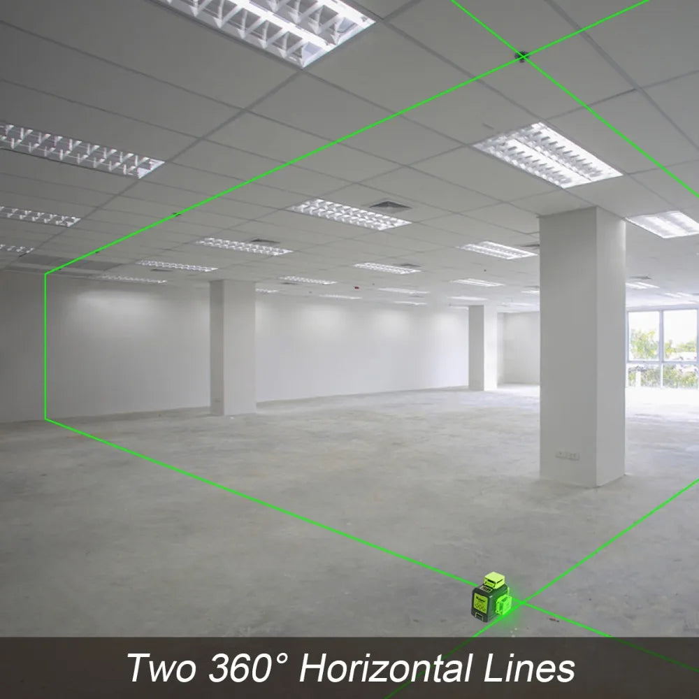Huepar 3D Cross Line Self-leveling Laser Level 12
