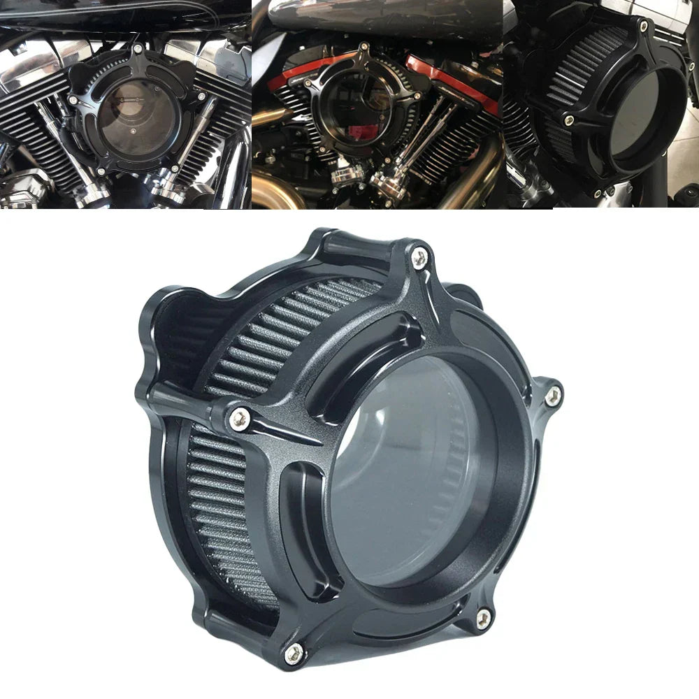 RSD Turbine Clarion Air Cleaner Matte Black Intake