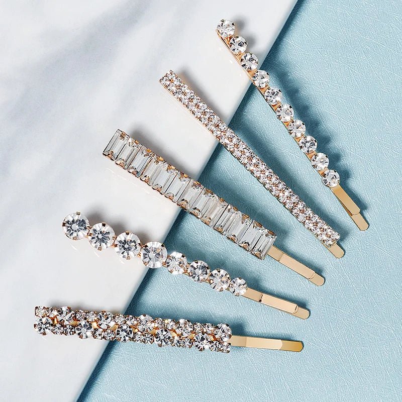 Miallo Fashion Rhinestone Hair Clips for Women Girls