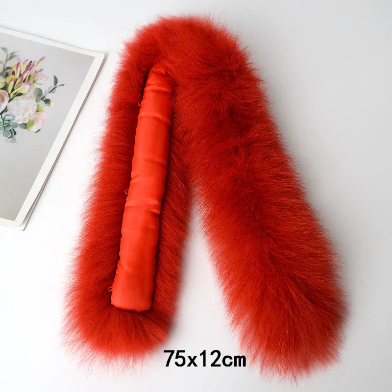 Natural Fur Tapes for Collar DIY Apparel Sewing