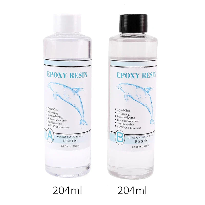 1:1 Clear Epoxy Resin Crystal Clear Art Resin