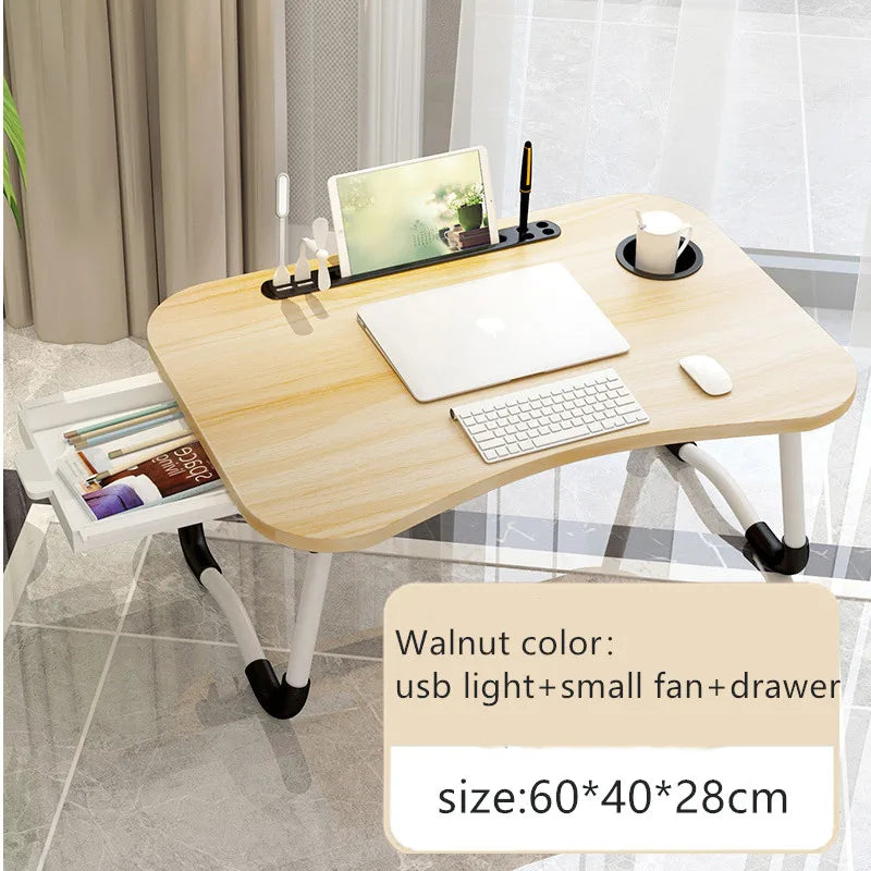 Home Folding Laptop Desk for Bed & Sofa