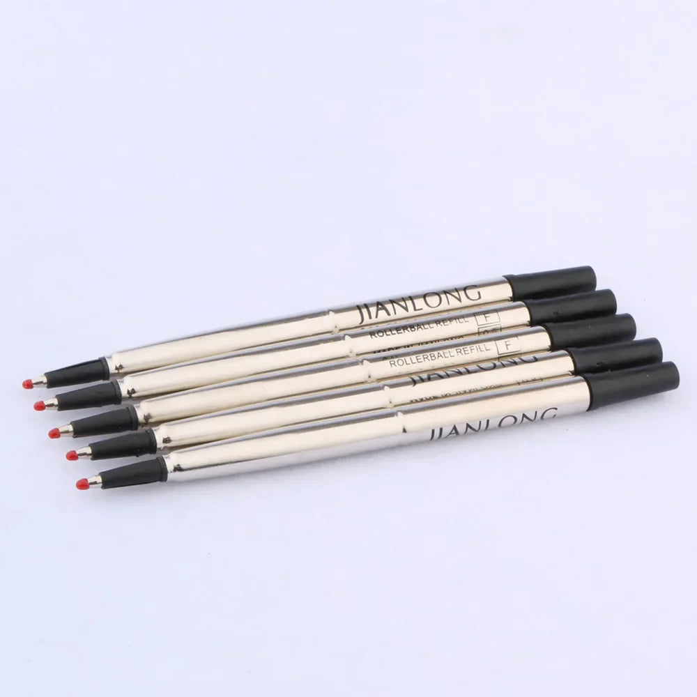 High quality 5pc Rollerball Pen ink Refills black