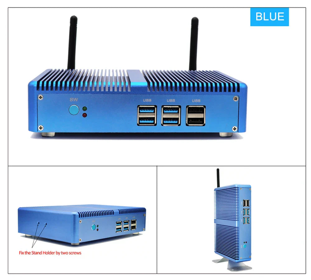 Eglobal Cheap Fanless Mini PC Windows 10 Pro