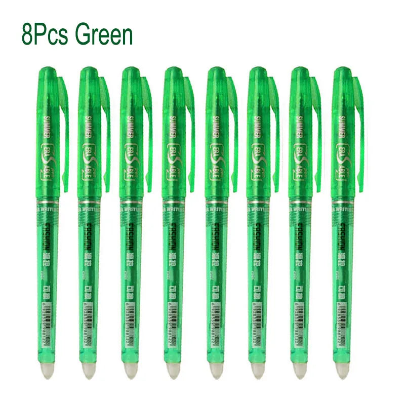 DELVTCH Erasable Gel Pen 0.7mm 0.5mm Bullet Tip