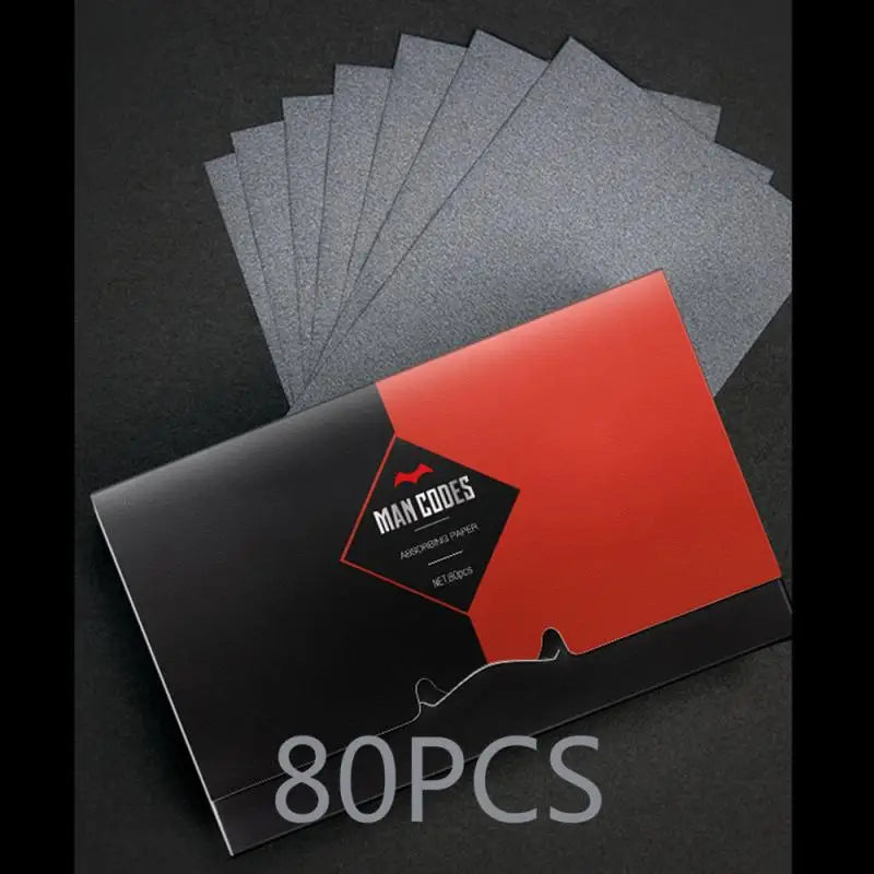 80100pcs Men Women Oil Blotting Sheets Oilabsorbing Paper