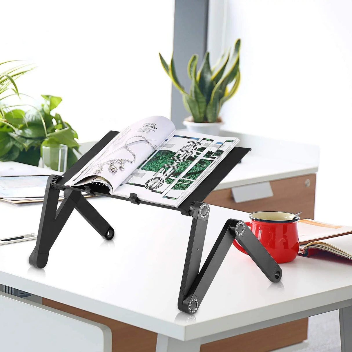 Laptop Stand Portable Notebook Computer Table Foldable PC