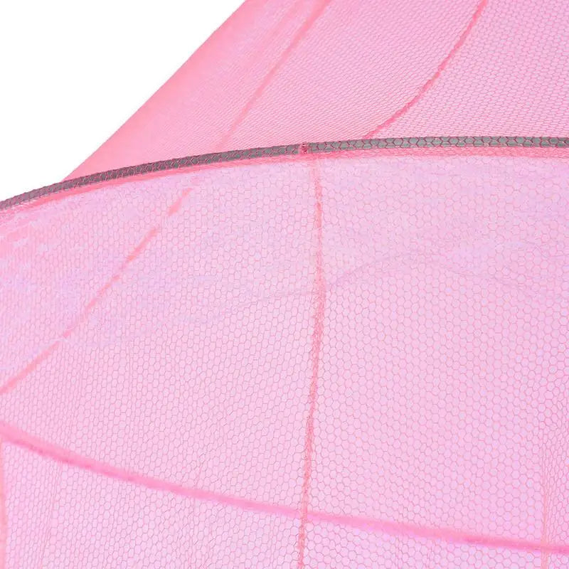 Romantic Pink Round Mosquito Lace Net For Baby