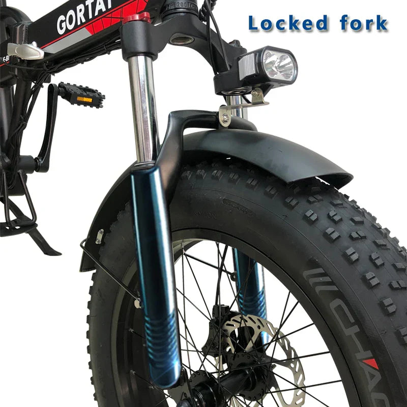 Electric Bicycle 20 Inch 1500W 48V 18Ah Folding
