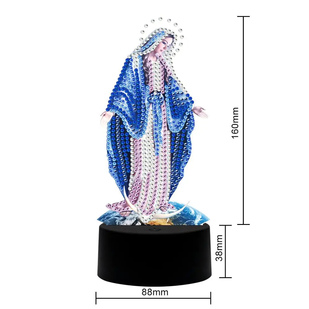 New Design DIY Diamond Painting LED Light Embroidery