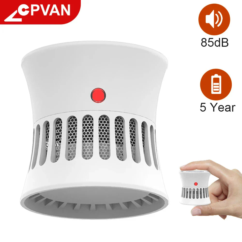 CPVAN Smoke Detector Fire Alarm Home Security System