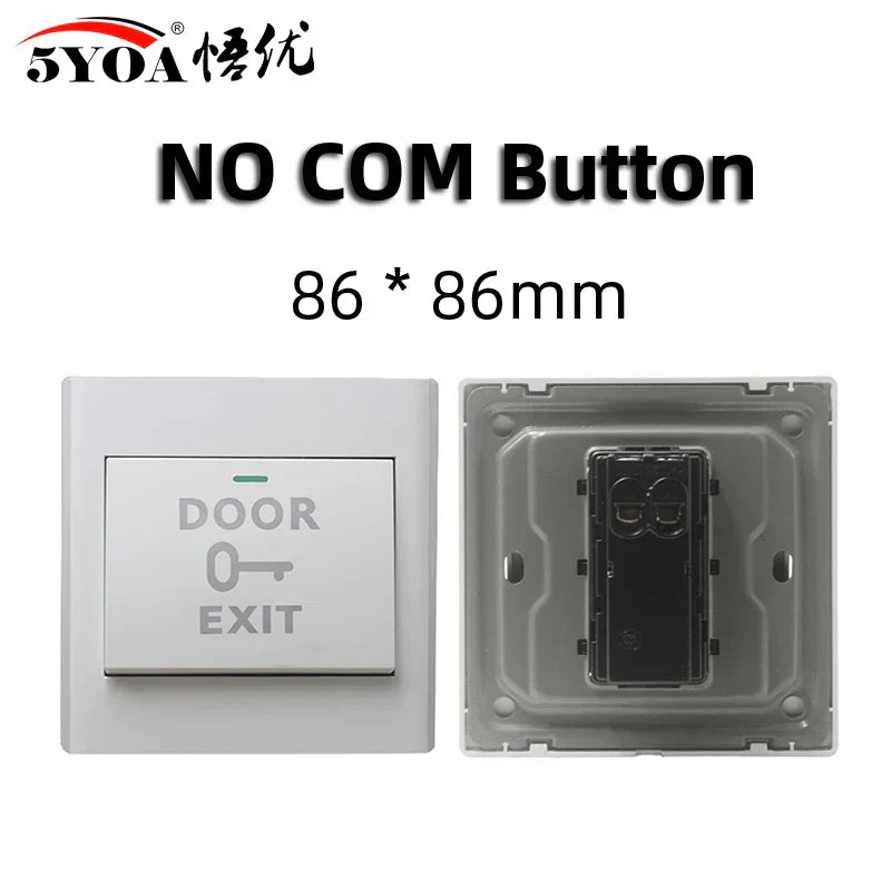 Access Button Door Exit Push Switch No Touch