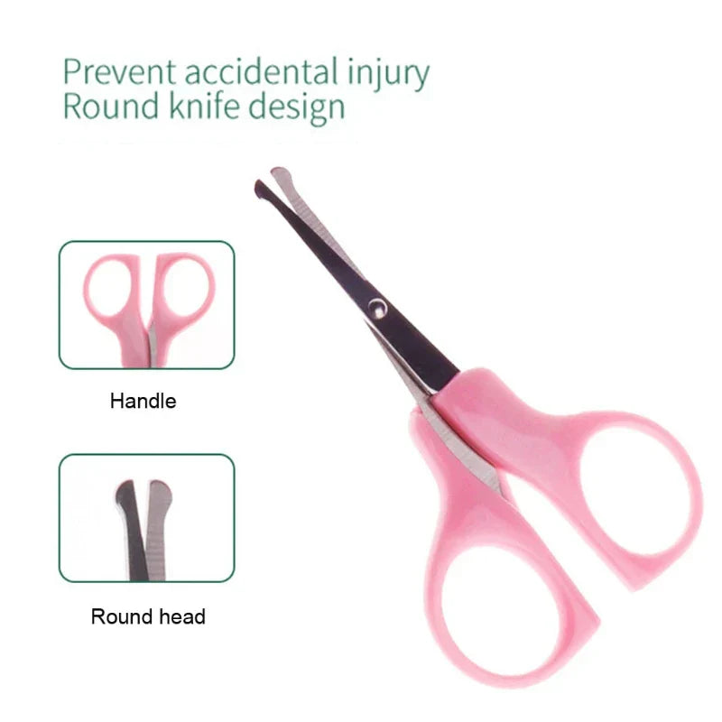 Baby Grooming Kit Nail Clipper Comb Brush Nasal