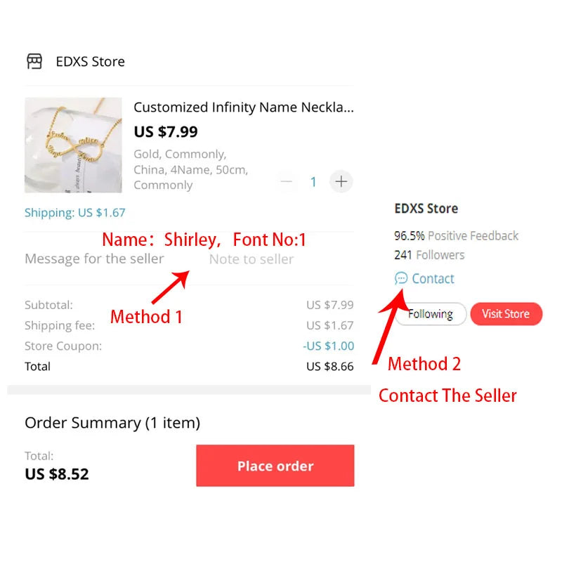 Custom Name Initials Logo Cufflinks Studs Stainless Steel