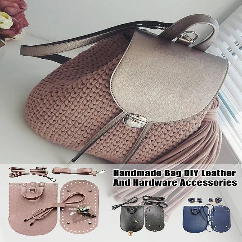 1 Set Handmade Handbag Shoulder Strap Woven Bag