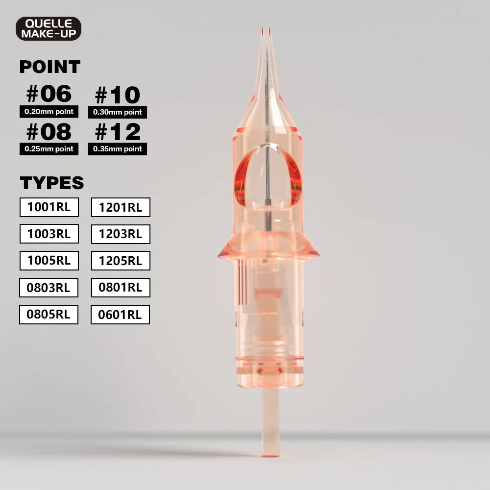QUELLE EN02Q Girl Orange Embroidery Silicone One Needle