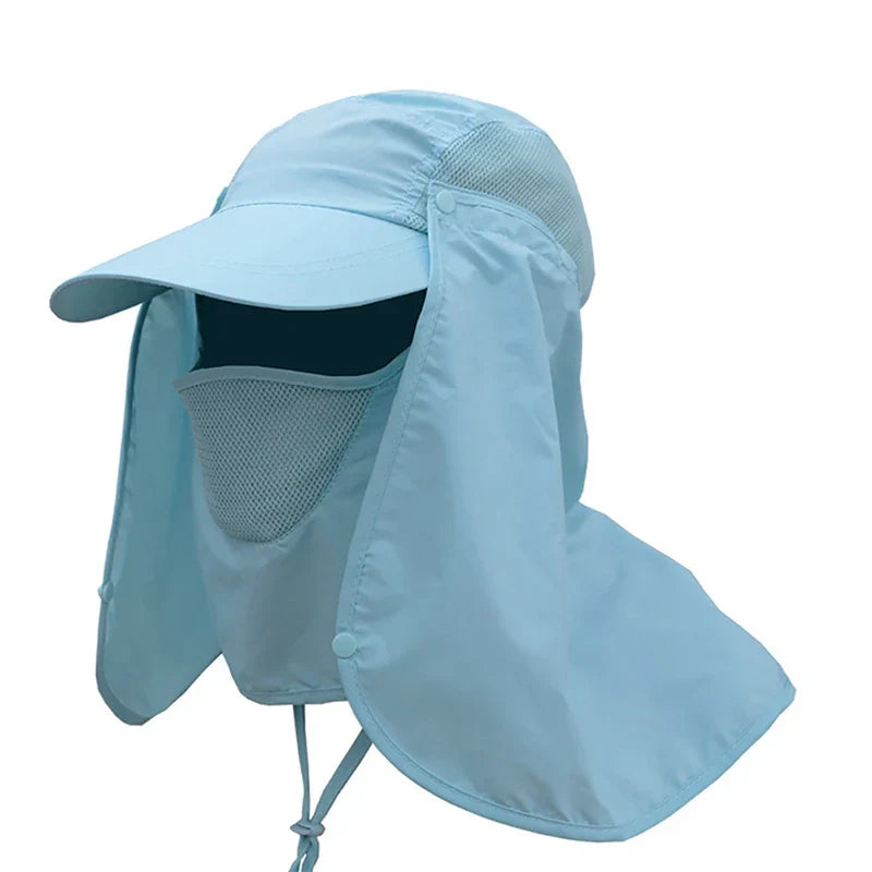 Protective Chapeu Feminino Neck Cover Ear Flap UV