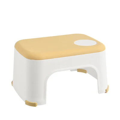 Thicken Plain Bathroom Stools Living Room Non-slip Bath