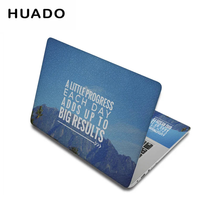 Motivational Words Laptop Skin Sticker 13.3" 15" 15.6"