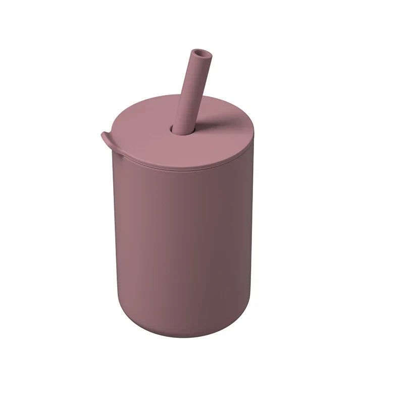 TYRY.HU Baby Feeding Straw Cup Baby Cartoon Learning