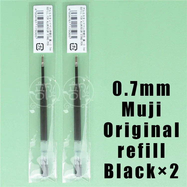 Japan original aluminum fountain pen short pocket fountain