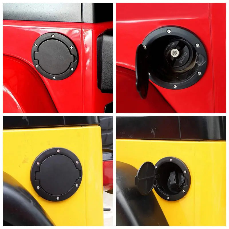 Fuel Tank Cap Cover Auto Car Aluminum Alloy