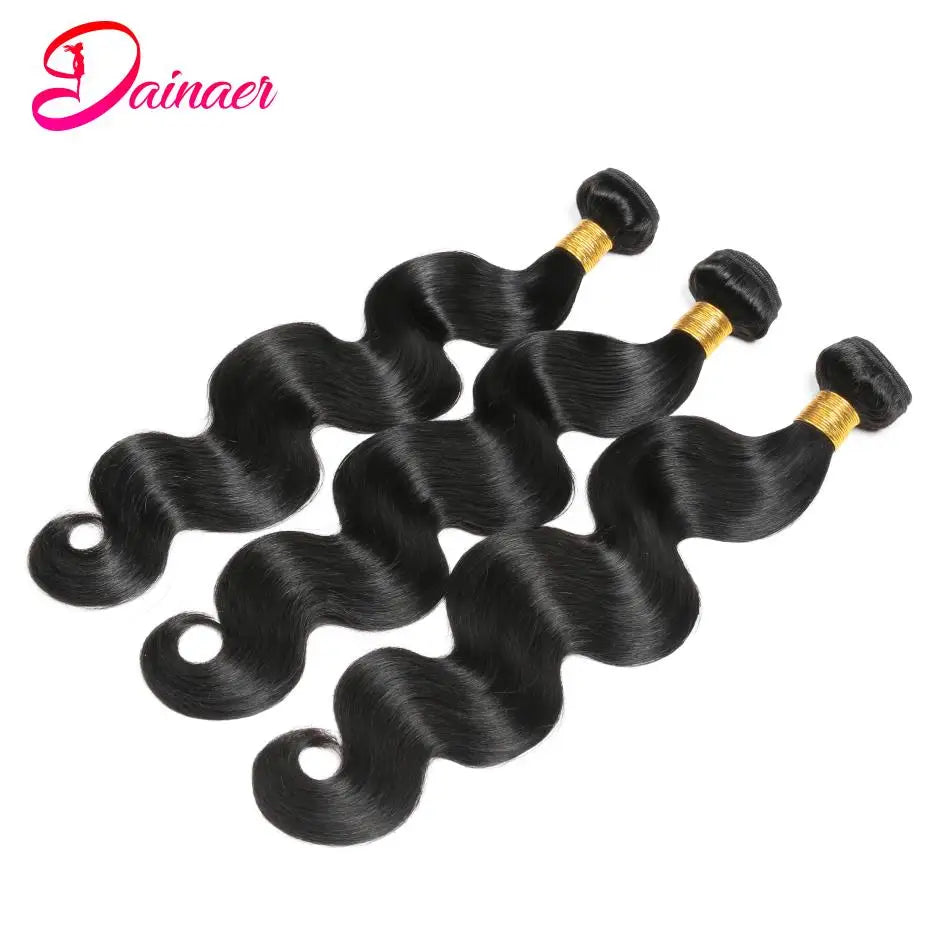 Body Wave Bundles With Frontal 13x4 Lace Frontal