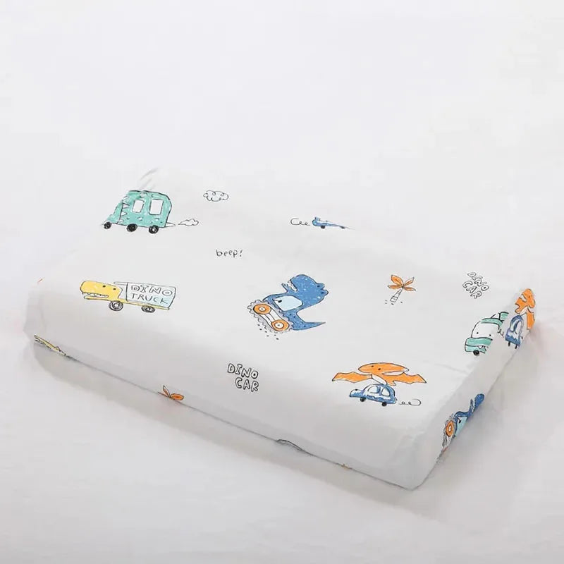 Special Pillowcase Latex Pillow Pure Cotton Children's Four