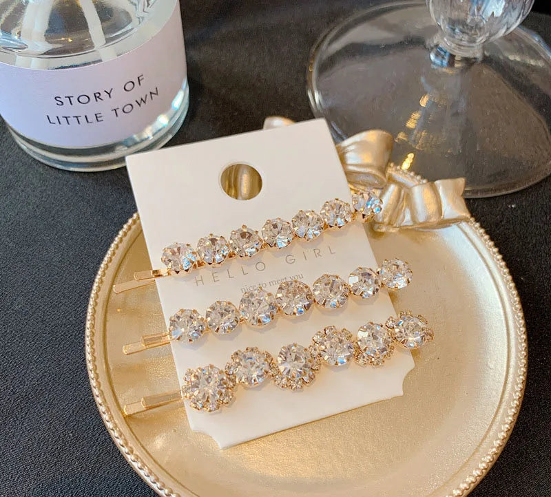 Super Flash Rhinestone Combination Premium Luxury Hair Clip