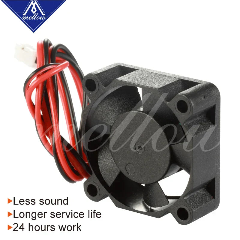 Mellow 12V/24V V6/V5 radiator dual ball bear 3010