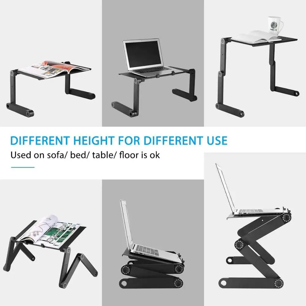 Laptop Stand Portable Notebook Computer Table Foldable PC