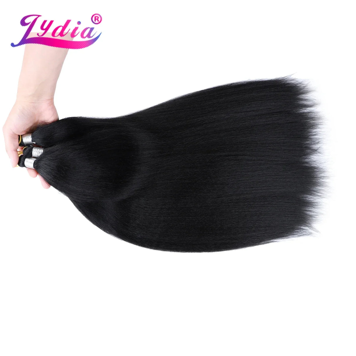 Lydia Kinky Straight Bundles Synthetic Hair Extension Freetress