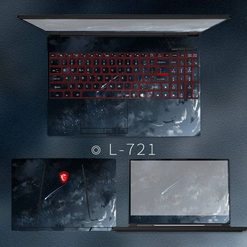 KH Laptop Sticker Skin Decals Cover Protector Guard