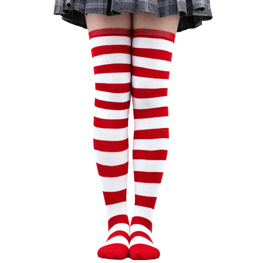 Women's Thigh High Over The Knee Socks For