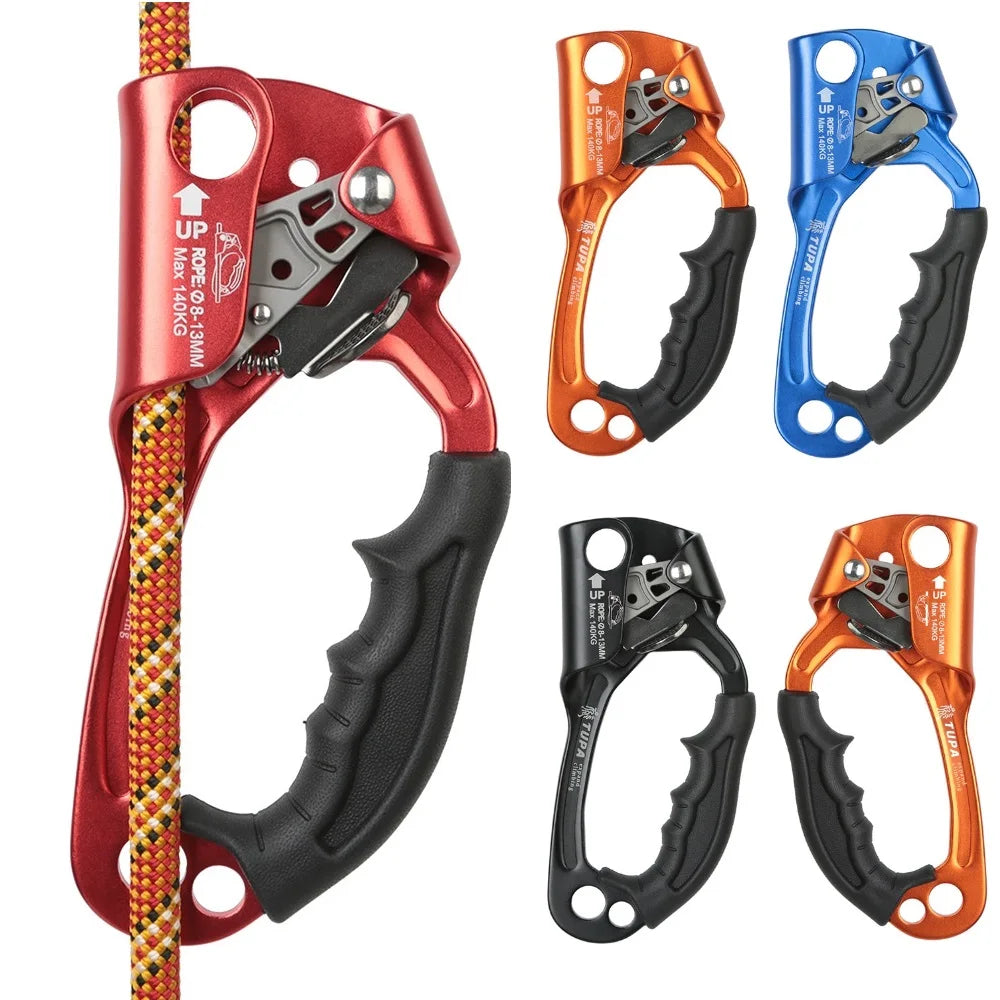 SRT Rock Climbing Hand Ascender Alloy Rigging Rope