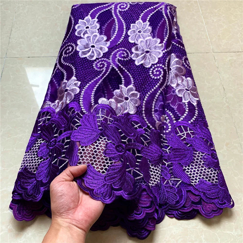 2022 High Quality African Nigerian French Tulle Lace