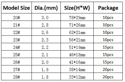 15pcs 25# Stainless Steel Double Fishing Hook Fish