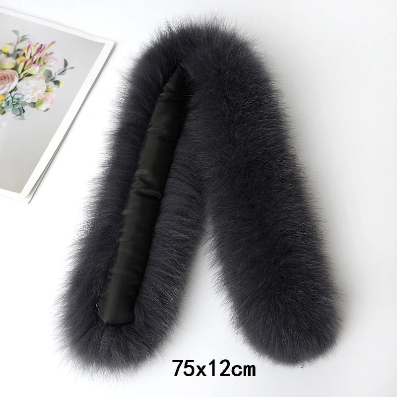 Natural Fur Tapes for Collar DIY Apparel Sewing