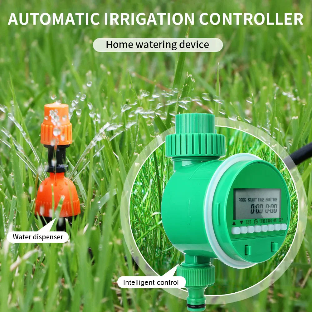 Intelligence Garden Water Timer Valve Watering Control Device
