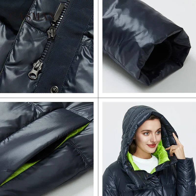 GASMAN 2022 New warm long thick parka Women's