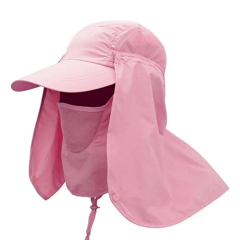 Protective Chapeu Feminino Neck Cover Ear Flap UV
